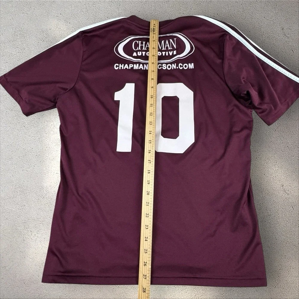 Adidas The Celtic Football Club Jersey Men's Large Soccer Kit #10 Burgundy‎